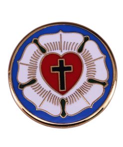 St Andrew Lutheran Church Luther Seal Enamel Pin