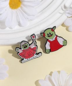 Alternative view of Nanalan Set of 2 Adventure Enamel Pin