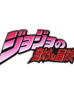 Jojo's Bizarre Adventure 3D Text Logo Enamel Pin
