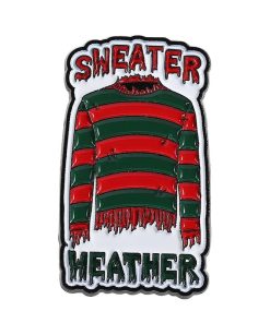 Freddy Krueger Sweater Weather Punk Enamel Pins