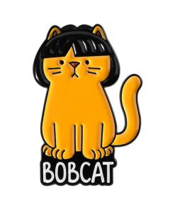 Spirit Bobcat Cat Enamel Pin