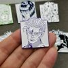 JoJo's Bizarre Adventure Gothic Yoshikage Kira Enamel Pin
