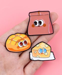 Breakfast Iced Coffee Enamel Pin - Image 3