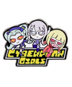 Cyberpunk: Edgerunners Power Punk Girls Enamel Pin