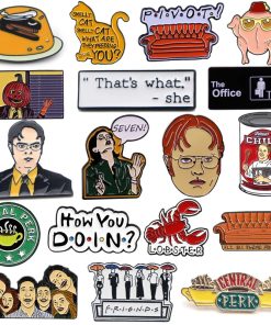 Alternative view of Friends | I'll Be There For You Enamel Pin