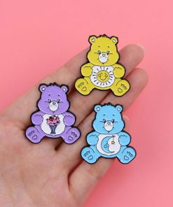 Alternative view of Care Bears | Funshine Bear Enamel Pin